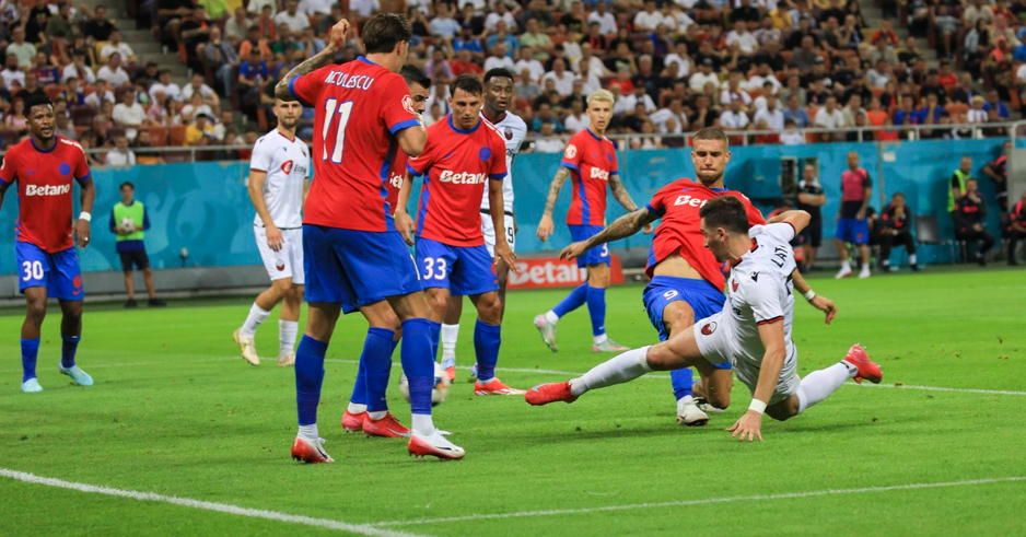 FCSB, seară de coșmar pe Arena Națională: Campioana României a fost eliminată din UCL de KF Shkendija. Reacția lui Gigi Becali