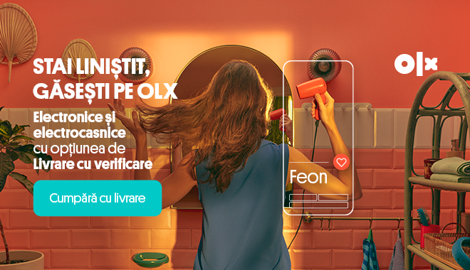 Cauți placa aia de păr cu floricele? Sau poate carcasa de telefon cu dragoni, de care te atașasei? Mai mult, ai nevoie de ele acum? Orice ar fi, stai liniștit, găsești pe OLX, cu opțiunea de verificare a coletului și livrare în toată țara (P)